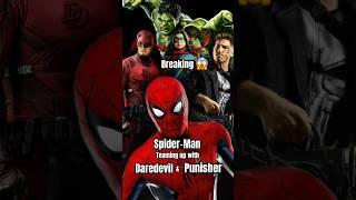 Spiderman Teaming up with Daredevil and Punisher. #marvel #mcu #spiderman #punisher #daredevil