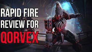 Qorvex Build & Review (Rapid Fire) | Whispers in The Walls | Warframe 2023