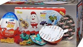 Kinder Joy 킨더조이,  랜덤 장난감이 들어있는 대형마트의 초콜릿 박스 과자 완구 구입 소개 리뷰