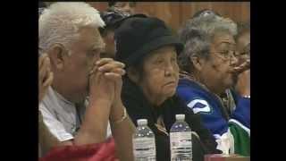 Residential School Survivors Speak in Port Alberni