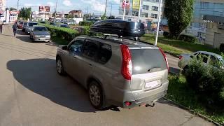 Багажник бокс на крышу Nissan X-Trail T31 (2007-2014) в Нижнем Новгороде. АВТоДОП-НН