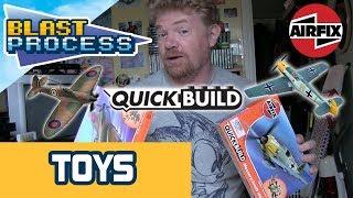 Airfix QuickBuild Spitfire & Messerschmitt 109  - Unboxing, Build and Review!