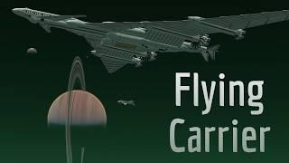 SSTO Flying Aircraft Carrier to Tekto and Back | KSP 1.12.5