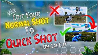 How to Edit Normal Sniper Shot Into a QUICK Shot ||bgmi montage tutorial Editing   @mm-alpha-yT