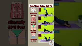 Yoga Pilates-Reduce Belly Fat #nikitafitness #short #reducebellyfat #bellyfatloss #yoga