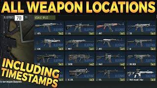 Ghost Recon Breakpoint | ALL WEAPON BLUEPRINTS LOCATION (timestamps included)