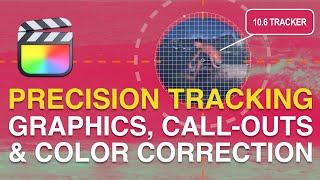 Motion Tracking for Graphics, Call-Outs & Color Correction in Final Cut Pro [USING BUILT-IN TRACKER]