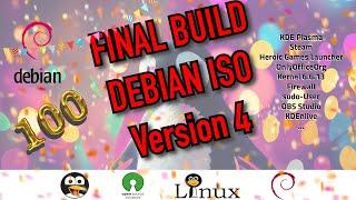 Custom Debian FINALVERSION im Rahmen meines 100. Videos weitere Anpassungen durchgeführt  [GERMAN]