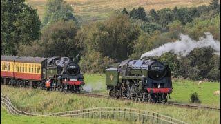 B.R 9F 92134 Rescues The Failed B.R 80136 On The NYMR Annual Gala 23