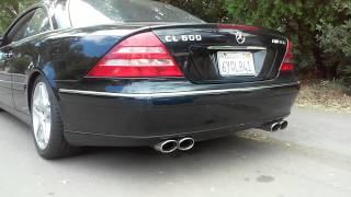 Mercedes Benz Cl600 AMG V12 Exhaust