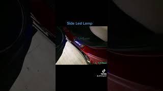 Hrv mugen door visor air pressOem door step side plate with led light #doorstep #doorvisor #ledlight