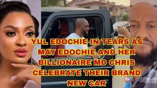 YUL EDOCHIE IN TEARS AS MAY EDOCHIE AND HER BILLIONAIRE M.D CHRIS CELEBRATE THEIR NEW CAR