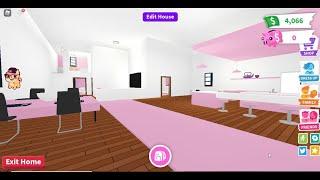 Pink Treehouse speed build roblox adopt me