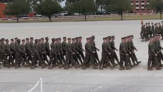 MY SONS MARINE CORPS BOOT CAMP GRADUATION PRACTICE/REHEARSAL KILO & NOVEMBER COMPANY 12/2018