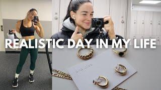 realistic day in my life living in NYC - big news! life update, new jewelry, cook with me!