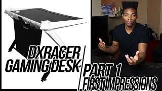 DXRacer Gaming Desk: Is it Worth the Money? Full Unboxing + Assembly + First Impressions (PART 1)