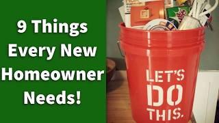 9 Things Every New Homeowner Needs! (What EVERY Homeowner Should Have)