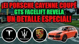 ¡El Porsche Cayenne Coupé GTS Facelift revela un detalle especial!