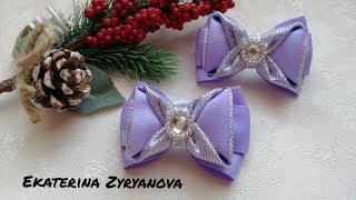 Праздничные бантики малышки канзаши/Ekaterina Zyryanova