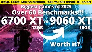 RX 9060 XT vs RX 6700 XT: The Ultimate Comparison!!!