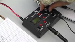 NY2MC - MFJ 9200 QRP CW Transceiver intro HAMS IN THE WOODS 4