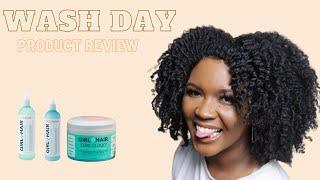 Product Review And Demo GIRL And HAIR | Product Review #type4naturals #lowporosityhair