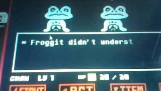 Undertale быстрое прохождение 2#