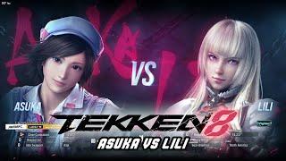 TEKKEN 8 cnt Asuka VS Lili gameplay [STEAM]