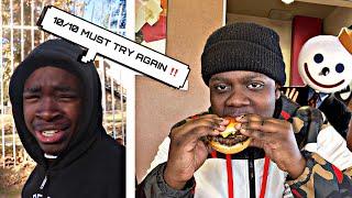 VLOG: Liquor Store Run Fail + Trying *NEW* Jack In The Box Bacon Double Smash Jack Burger!