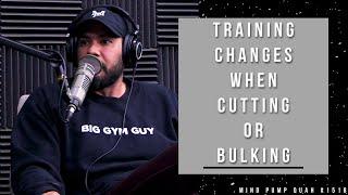 How Your Training Style Should Change When Cutting or Bulking