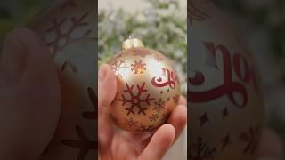 xTool Laser Engraves Perfect Glass Ornaments #shorts #xtoolf1 #xtoolf1ultra