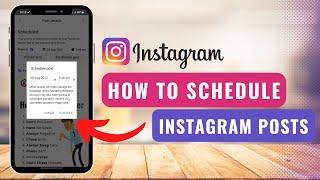 How to Schedule Instagram Posts !