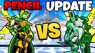 HOW GOOD IS THE NEW PENCIL UPDATE?!??! (Toilet Tower Defense)!