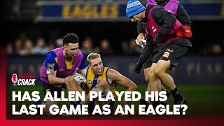 Protect the 2nd pick! Is it time for the Eagles to put Oscar Allen on ice? I First Crack I Fox Footy