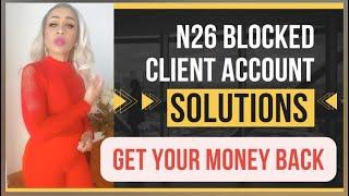 Fast solution and action to your BLOCKED and Closed Account by N26