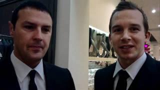 Bolton's Kevin Davies & Paddy McGuinness