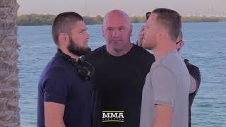 UFC 254: Khabib Nurmagomedov vs. Justin Gaethje Staredown - MMA Fighting