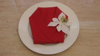 DIY: Jacket Napkin Fold {MadebyFate} #443