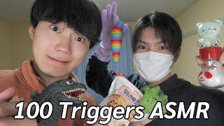 【ASMR】100 Triggers ASMR with Tsukki 