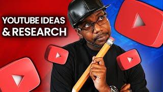 YouTube Workshop Week 2 - Planning Video Ideas and Researching Content