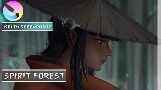 SPEEDPAINT | "Spirit Forest" | Krita