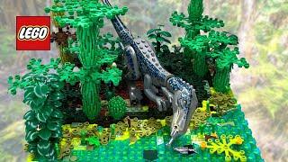 Обзор коллекции лего самоделок лего динозавры Мир юрского периода! Review of Lego MOC Jurassic World