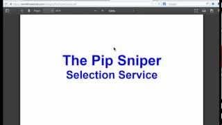 Pip Sniper Getting Alerts