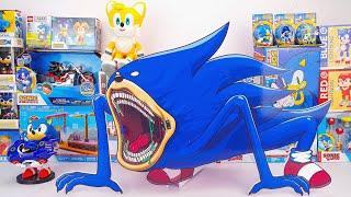 Sonic The Hedgehog 3 Movie Toys Unboxing Review | Shin Sonic Tapes Box | Sonic Shadow Tails