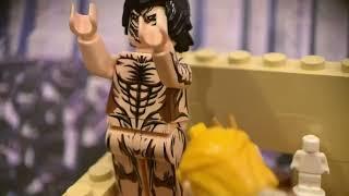 “Bring it on, Reiner.” LEGO Attack On Titan