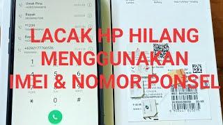 MELACAK HP HILANG