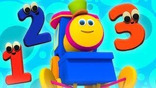 боб поезд | номера от 1 до 10 | учебное видео | Bob Train Numbers 1 To 10 | Learn With Bob