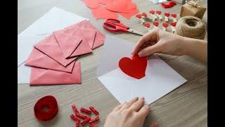 #shorts HEART CARD | Pop Up Card Heart | 3D Popup Card | VALENTINE DAY GIFT IDEAS #youtubeshorts