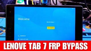 Lenovo tab 7 frp bypass | Lenovo tab 7 essential | Lenovo tb-7304i frp bypass