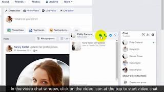 How does Facebook video chat work :Tutorial